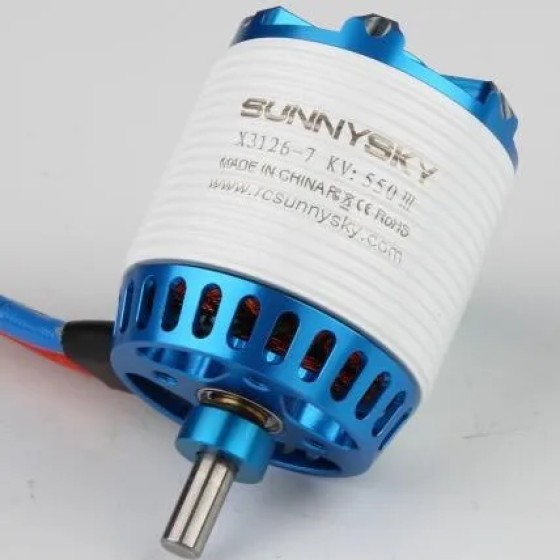 Original Sunnysky X3126-III 550KV 6S 800KV 3-4S Brushless Motor for 30E Fixed Wing 3D 3A Ultimate Power Motor Drone